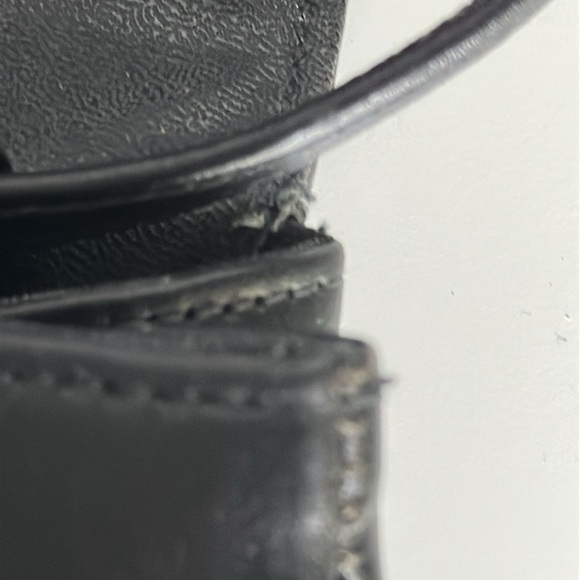 Hattie Carnegie Vintage Bag 12x8x1.5 Magnetic Snap Flap Closure Flaw - Picture 8 of 10